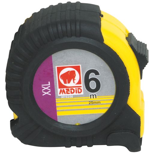 Flexometro Medicion Con Freno Funda Goma 06mt-25,0mm Medid