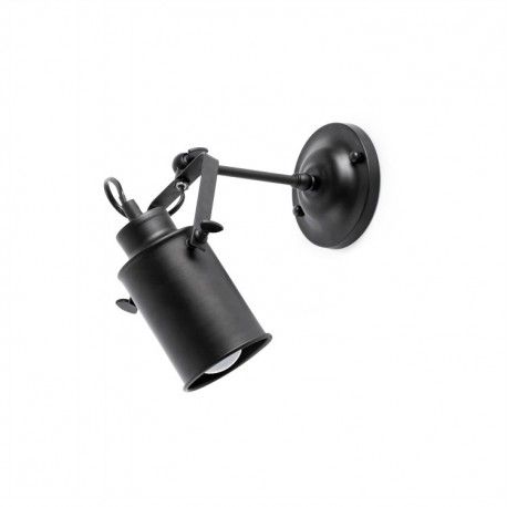 Soporte lámpara colgante 1L E27 negro - Faro