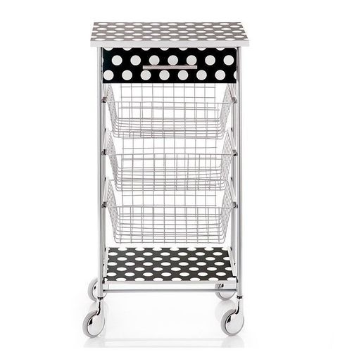 Carrito De Cocina, Carrito Verdulero Kara Armazón Blanco,,olmo con Ofertas  en Carrefour