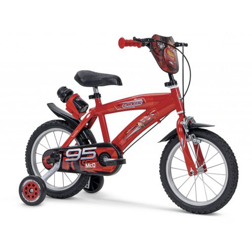 Bicicleta Infantil Para Ni as Y Ni os Disney Cars 14 Pulgadas De 4