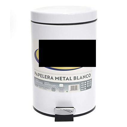 PAPELERA 6L BLANCO