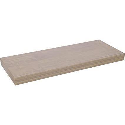 Estantes Flotantes De Pared 4 Uds Mdf Color Roble 80x23,5x3,8cm Vidaxl con  Ofertas en Carrefour