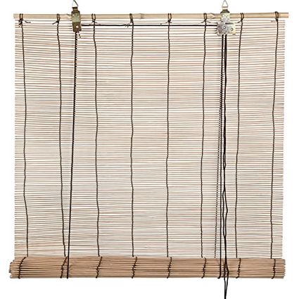 Estores De Bambú Persiana Para Ventanas Reforzado Beige 90 X 200 Cm con  Ofertas en Carrefour