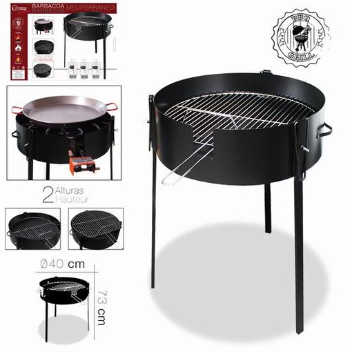 Barbacoa Mediterraneo Diam 40 X H 73 Cm