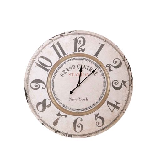 Reloj de pared union station vintage 24 cm