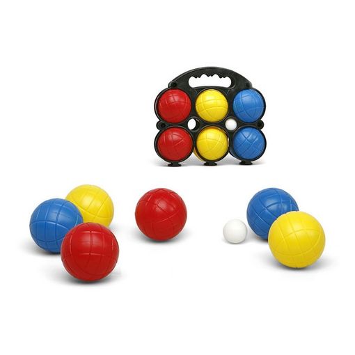 Set 3 bolas de petanca de acero cromado 6 cm - Distria.com