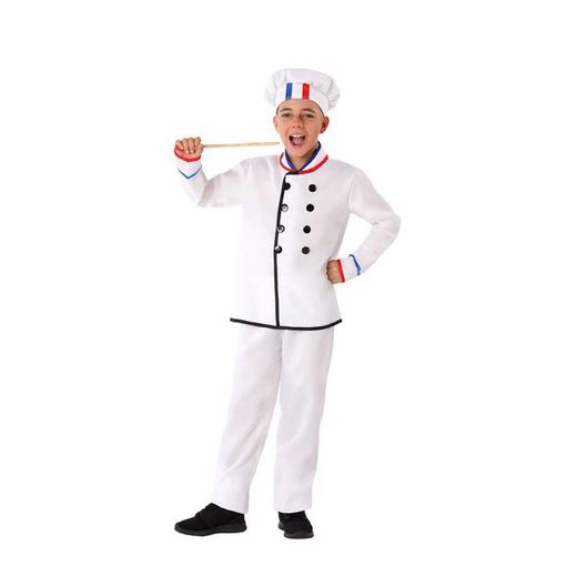 Disfraz De Cocinero Blanco Con Gorro Para Niño con Ofertas en Carrefour