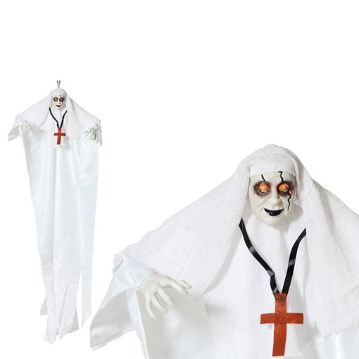 Decoración Para Halloween Monja Siniestra (137 X 91 X 10 Cm)