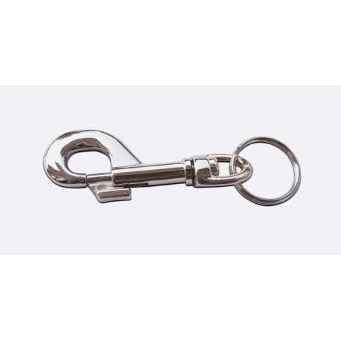 Key Rack Steel- Llavero Mosquetón con 6 Mosquetones de Metal