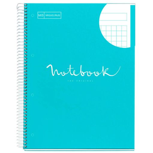 Cuaderno A4 Notebook 1 Emotions Azul Cielo 80 Hojas