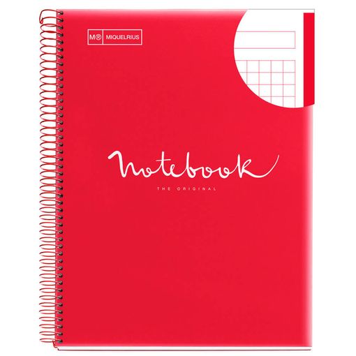 Cuaderno A4 Notebook 1 Pp Emotions Rojo 80 Hojas con Ofertas en Carrefour