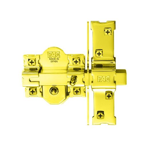 Cerrojo Sobreponer Sistema R Uve 80mm Dorado 946rp Fac con Ofertas