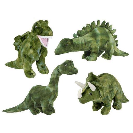 Peluche Dinosaurios Verdes 33 Cm. 4 Modelos Surtidos (beatriz - 13310) con  Ofertas en Carrefour