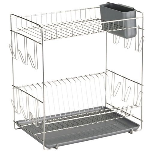 Escurre Cubiertos De Cocina 4 Div. Acero Inoxidable Aprox 18x8,4x13cm con  Ofertas en Carrefour