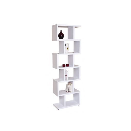 Topkit, Estantería Zig Zag Florida 6311, Estantería Salon, Separador De  Ambientes, mueble Recibidor, Roble con Ofertas en Carrefour