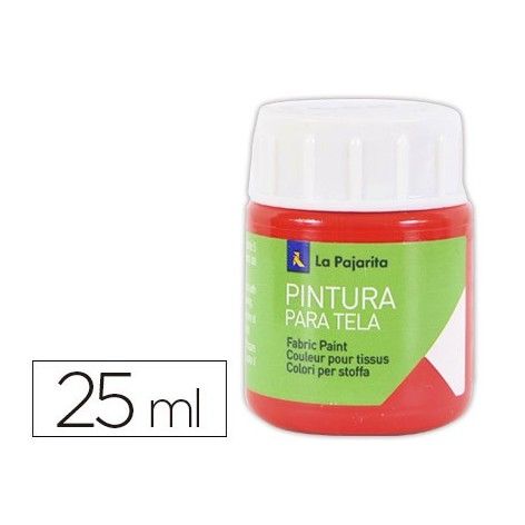 Pintura Para Tela La Pajarita Escarlata 25 Ml con Ofertas en