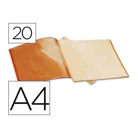 Carpeta 40 Fundas A4 con Ofertas en Carrefour