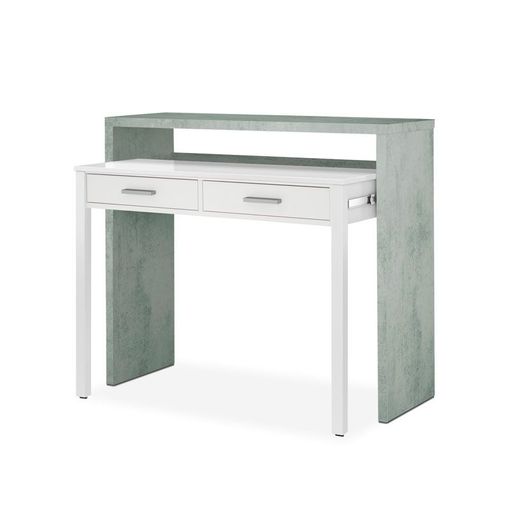 Mesa De Escritorio Extensible Bureau 98,5 X 87,5 X 36–66 Cm con Ofertas en  Carrefour