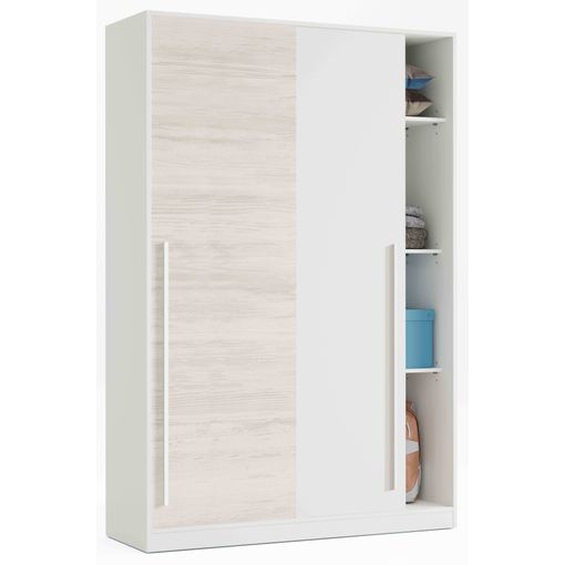 Armario Juvenil New Nube en Blanco Alpes - fanmuebles