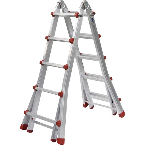 Escalera Plegable De Aluminio 2 Peldaños Roja Y Gris, 7house, Escalera/taburete  Pequeña Doméstica, Escalera De Tijeras Con Tacos Antideslizantes, Resistente Y Estable, 46x48x47cm con Ofertas en Carrefour