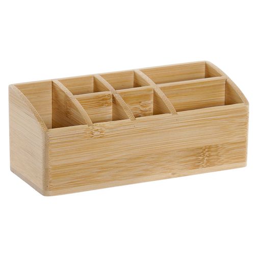 Organizador Dkd Home Decor Bambú (18 X 7.5 X 7 Cm)