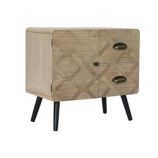 Cajonera Dkd Home Decor Natural Negro Mdf (60 X 30 X 56 Cm) con Ofertas en  Carrefour