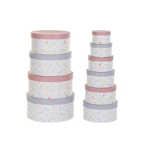 Set De Cajas Organizadoras Apilables Dkd Home Decor Estrellas