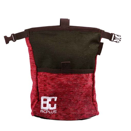 Bolsa De Magnesio Boulder Rockhunter Rojo Especial Para Escalada