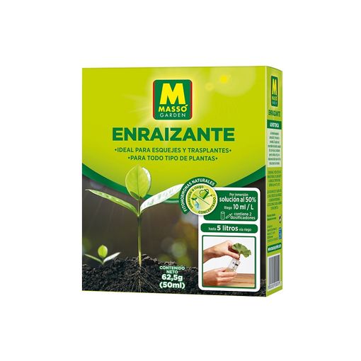 Enraizante líquido para esquejes y plantas trasplantadas SOLABIOL 40ml –  Comercial Mida