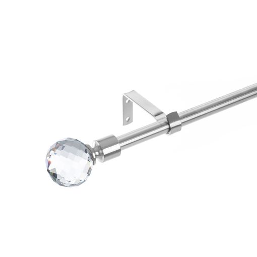 Barra Cortina 7332 Plata de 28 MM. Extensible – Salma Hogar