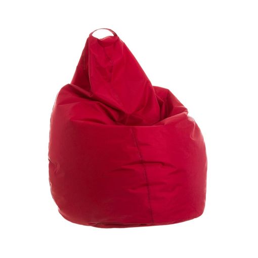 Puff Pera De Poliéster Lolahome Con Relleno Incluido 75x130x75 Cm- Rojo con  Ofertas en Carrefour