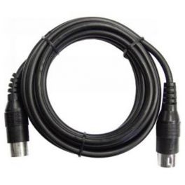 Extrastar® Cable Antena coaxial 2m 5m, negro, Antena televisión