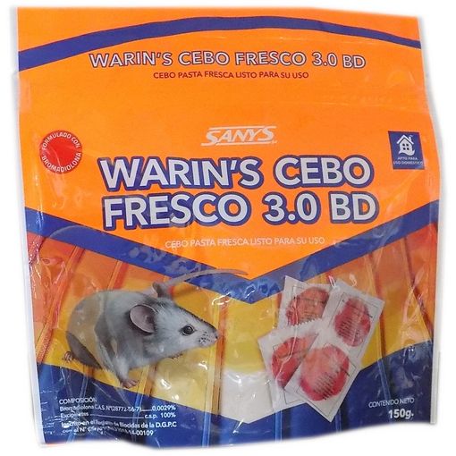 Muribrom Quimunsa Raticida Cebo Fresco Exprés 500g Veneno Ratones, Ratas Y  Roedores (brodifacoum) con Ofertas en Carrefour