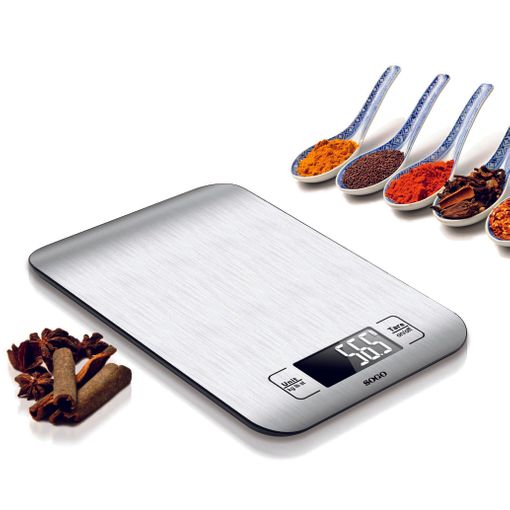 Báscula De Cocina Digital Extraplana, Acero Inox., Precisión 1gr, Hasta 5  Kg, Función Tara Plata Proficook Kw 1061 con Ofertas en Carrefour