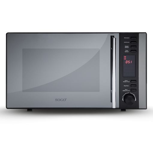 Horno microondas en acero a 110V 1000W capacidad 25l