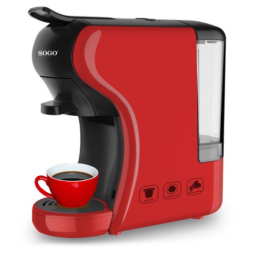 CREATE - POTTS - Cafetera Multicápsula Express. Compatible con Dolce Gusto  y Nespresso, 19 Bares de presión, 0.6 L, Cafe Expreso