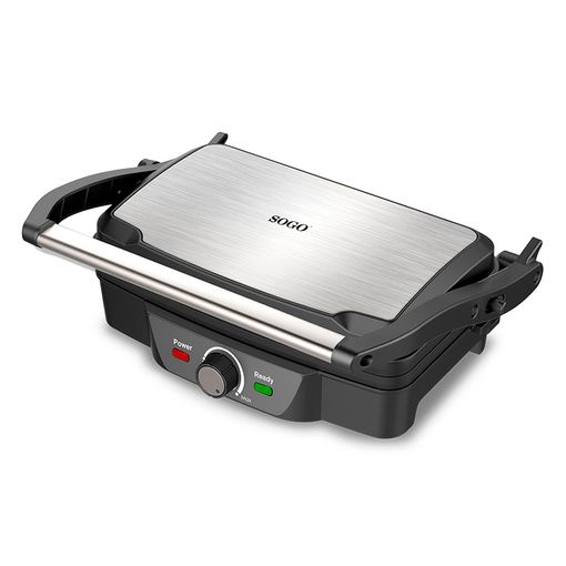 Plancha, sandwichera y Grill Sogo de 2 Rebanadas 750W