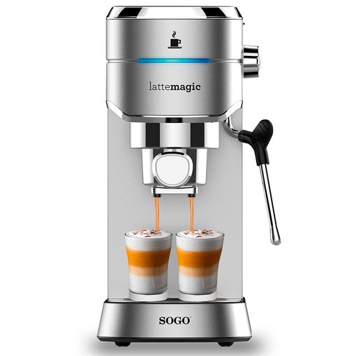 Evvo Cafetera Express Intensa 20, 20 Bares, 1350w, Doble Salida, Depósito  1,5 L con Ofertas en Carrefour