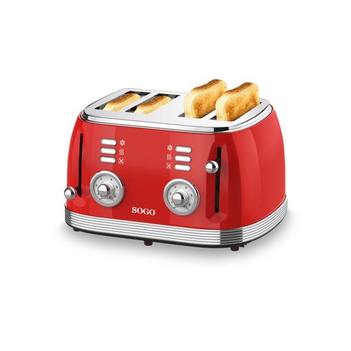 SMEG TOSTADORA 2 REBANADAS 950W ROJO