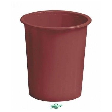 Faibo Papelera De Plastico En Polipropileno 310x280 Mm Cerrada 14 L Serie 305 Surtidos -6u-
