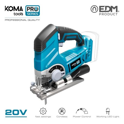 Caladora 20v (sin Bateria Y Cargador) Koma Tools Battery Series Edm con  Ofertas en Carrefour