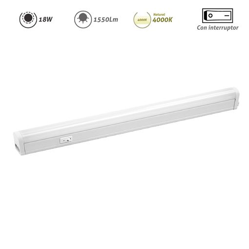 Luz Led Para Pared Adhesiva Con Interruptor 8 Leds con Ofertas en Carrefour