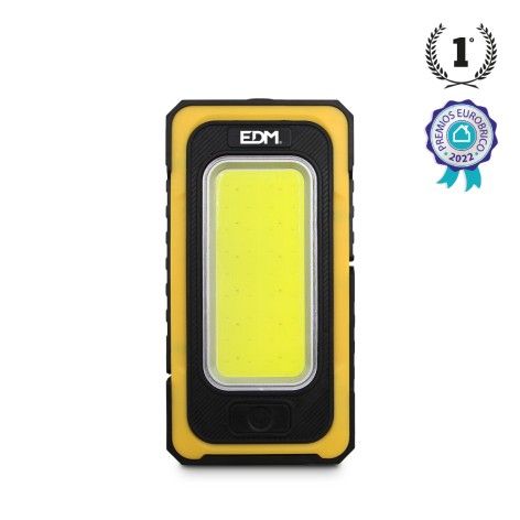 EDM GRUPO EDM Linterna LED XL 3W 300 Lumen, Amarillo, 0 