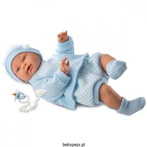 Muñeca Bebé Hugo Vestido 45cm Recién Nacido
