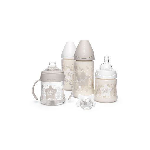 Set De Biberones Con Chupete De Suavinex, Modelo:little Star Blanco con  Ofertas en Carrefour