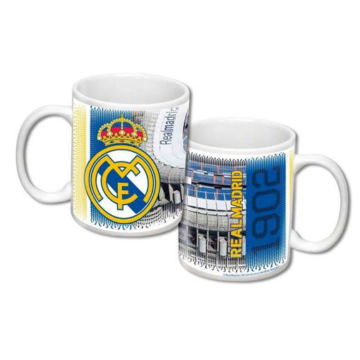 Taza Oficial Real Madrid, taza cerámica oficial Real