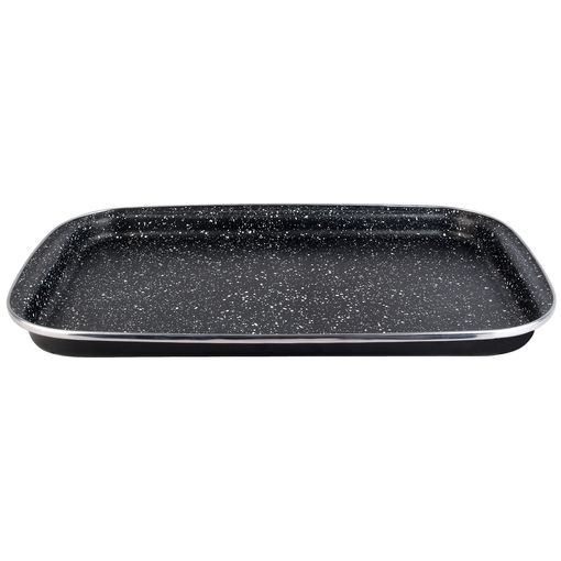 Bandeja para Horno Antiadherente Quid Sweet Grey Acero Galvanizado (43 x 29  x 2 cm)