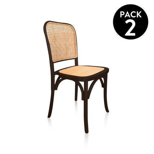 Pack 6 Sillas De Comedor Sakura 43 X 110 X 53 Cm con Ofertas en Carrefour