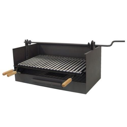 Cajon Barbacoa Con Elevador Parrilla Inox.61x40x33cm con Ofertas en  Carrefour