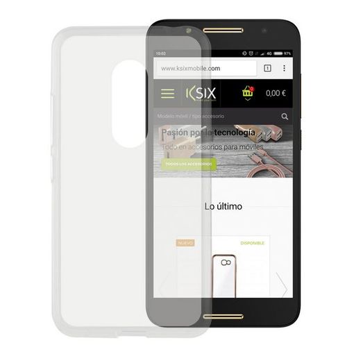 Funda Carcasa Gel Tpu Silicona Transparente Colgante Alcatel A7 (4g) con  Ofertas en Carrefour